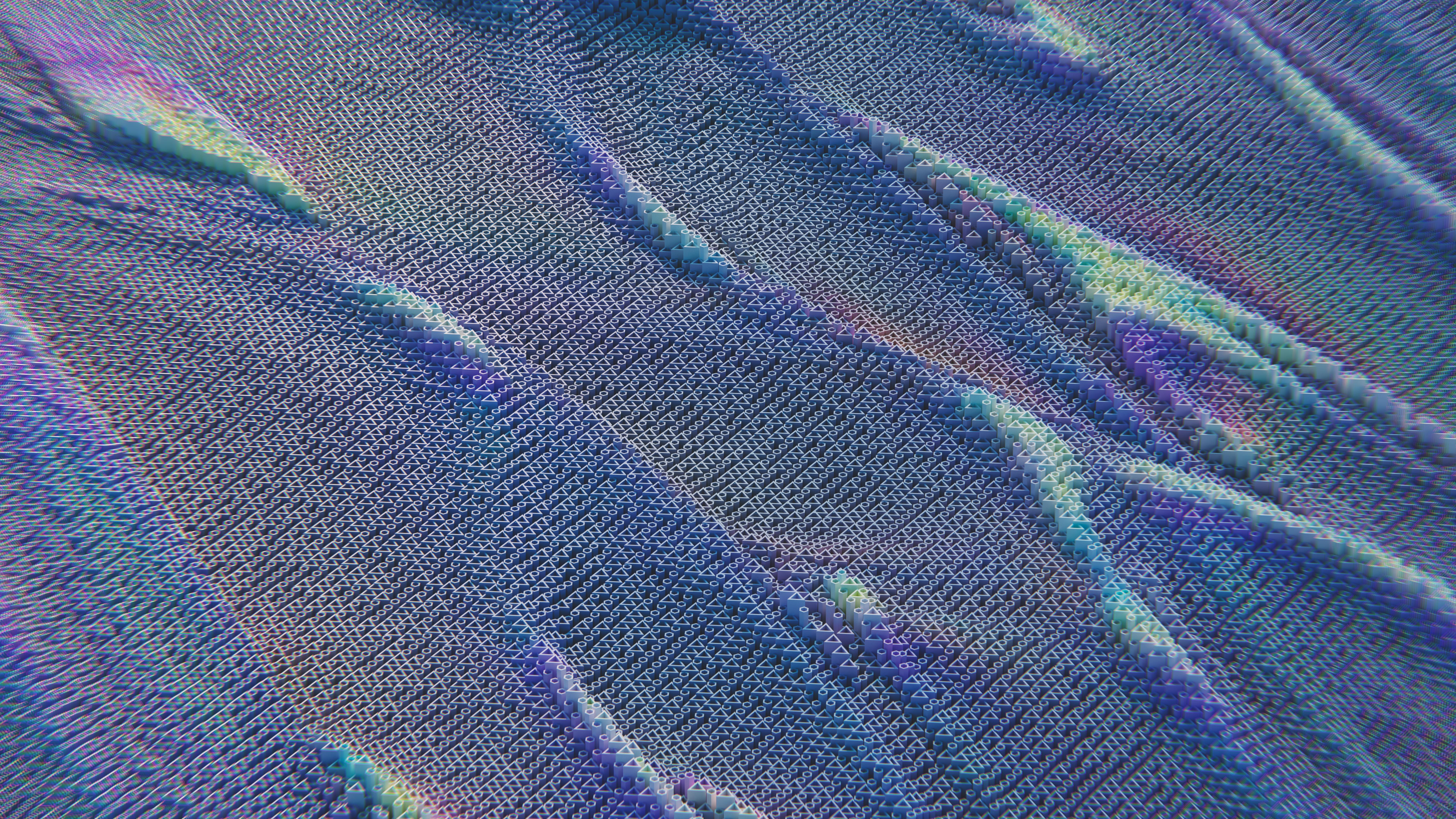 AI abstract background